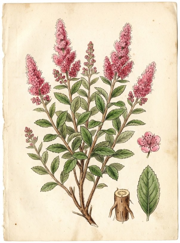 Hardhack (Spirea tomentosa)