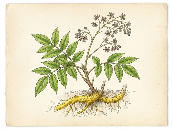 Yellow Root (Xanthorhiza simplicissima)